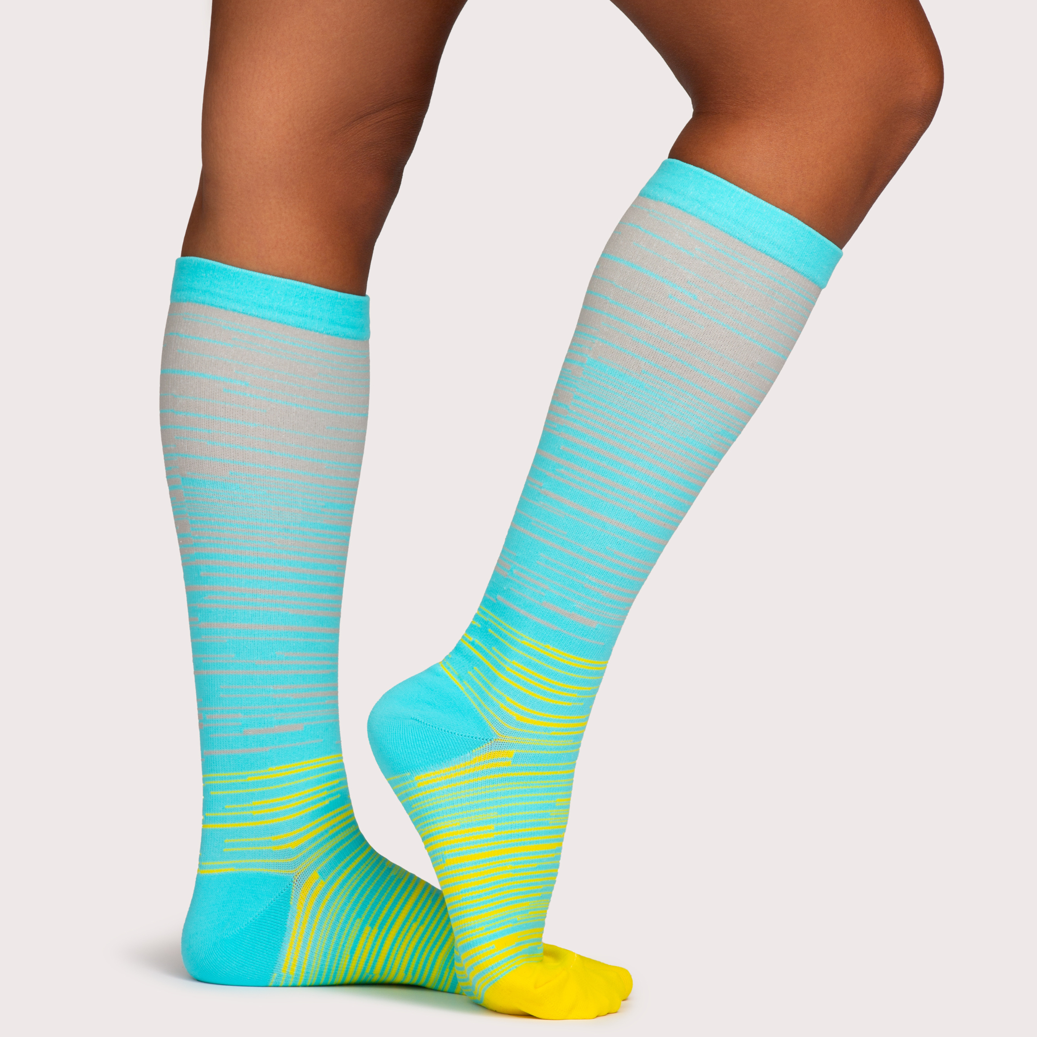 Eversock™ Wide Compression Socks For Pain Relief (Stripes)