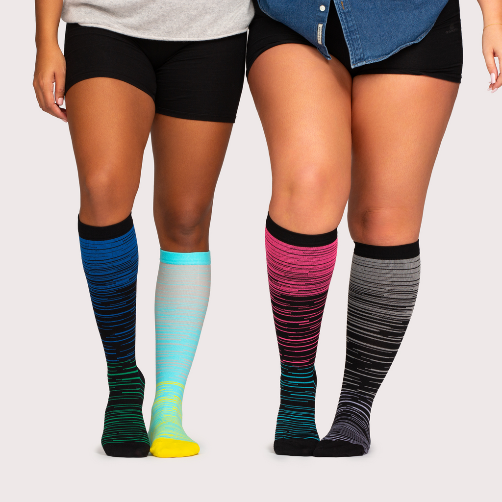 Eversock™ Wide Compression Socks For Pain Relief (Stripes)