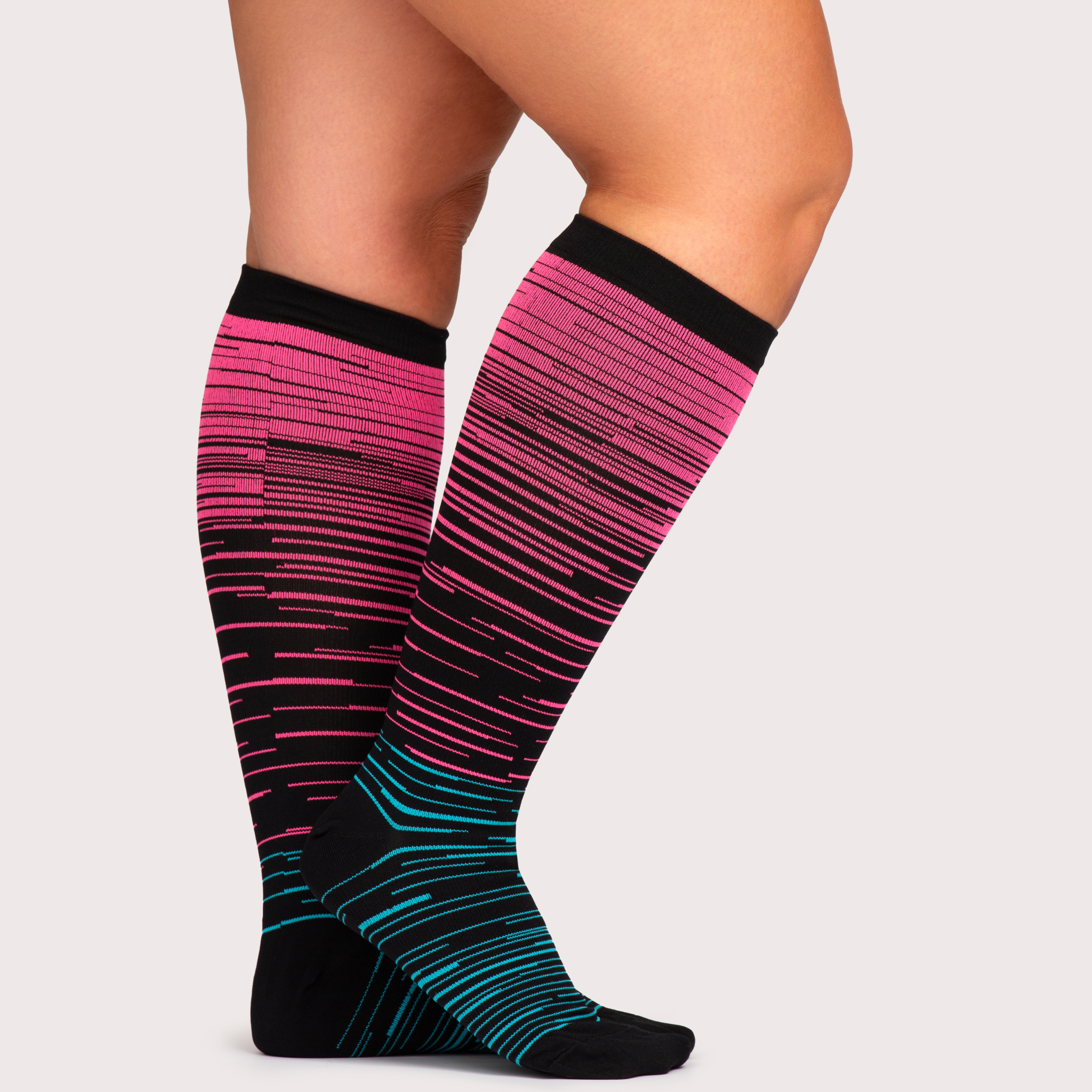 Eversock™ Wide Compression Socks For Pain Relief (Stripes)