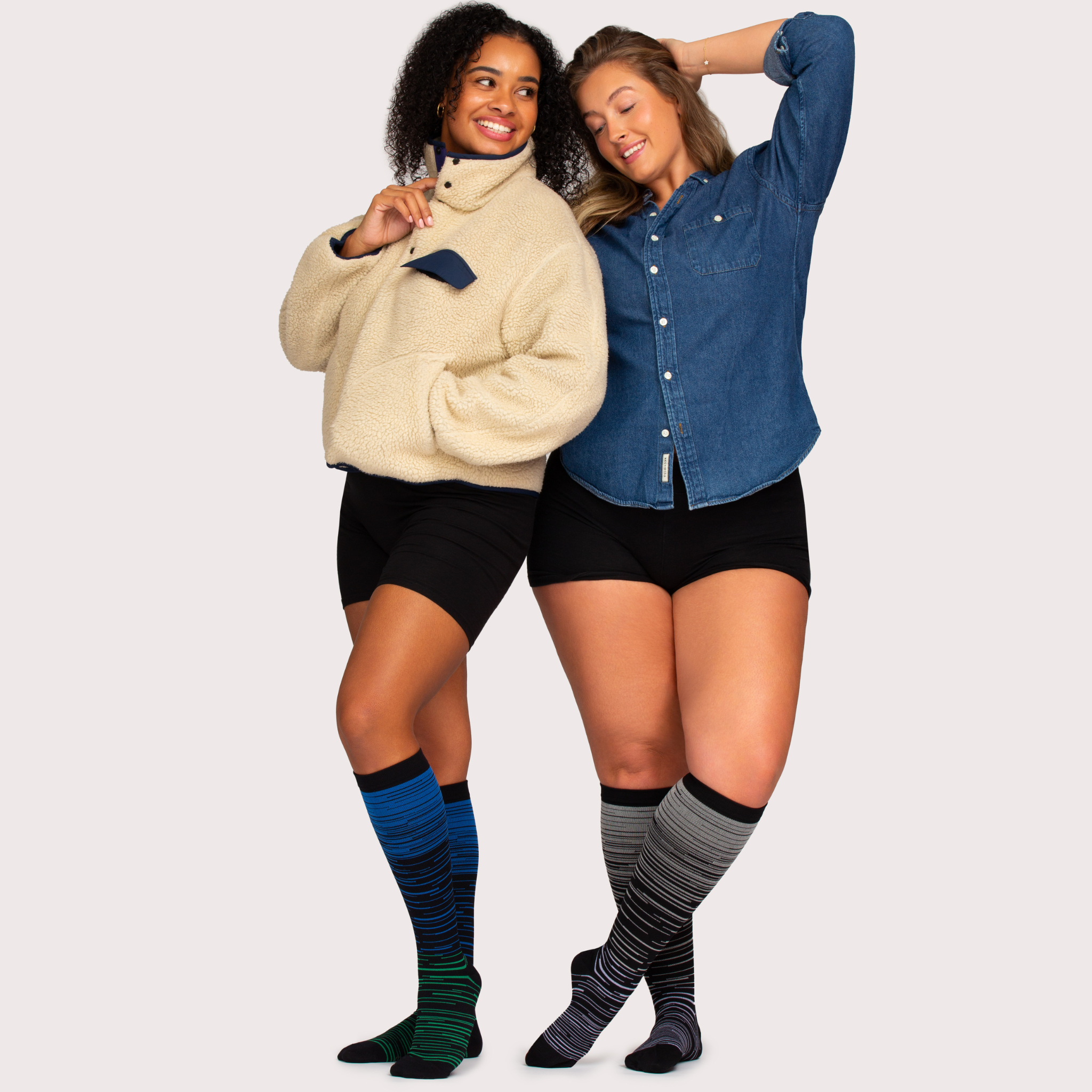 Eversock™ Wide Compression Socks For Pain Relief (Stripes)