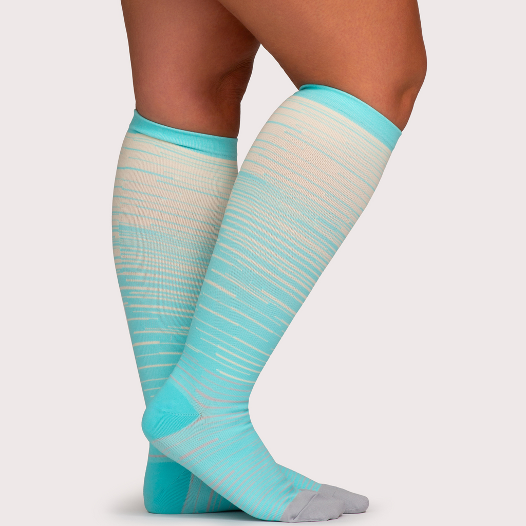 Eversock™ Wide Compression Socks For Pain Relief (Stripes)